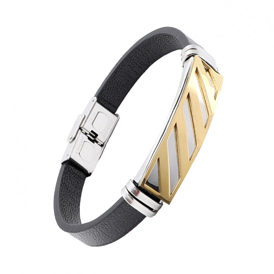 Toptan Kordonlu Erkek Çelik Bileklik Fiyatları