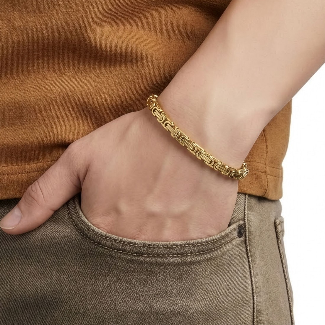 Men's Full Steel Bracelet 13924