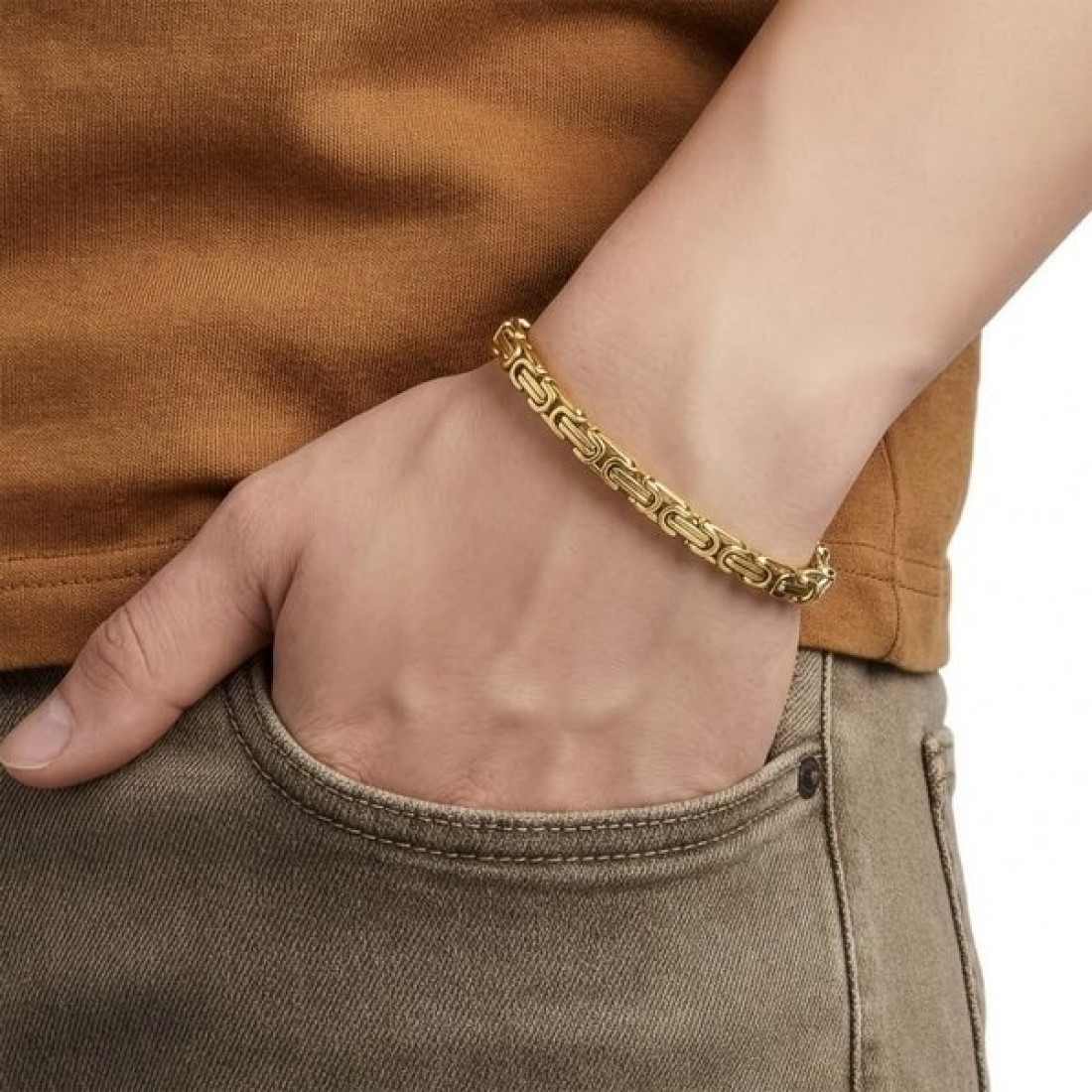 Men's Full Steel Bracelet 13920