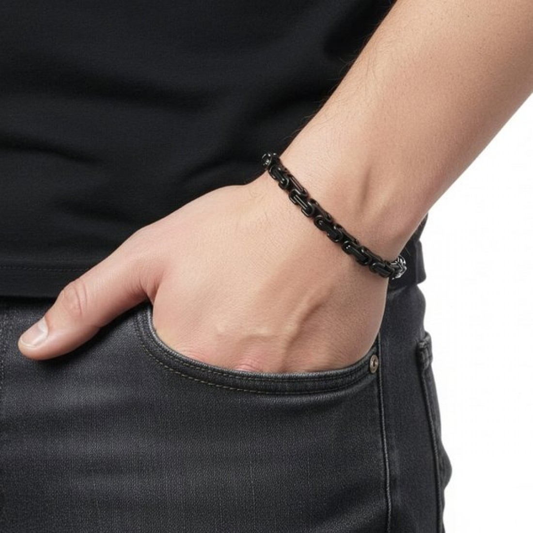 Men's Full Steel Bracelet 13920