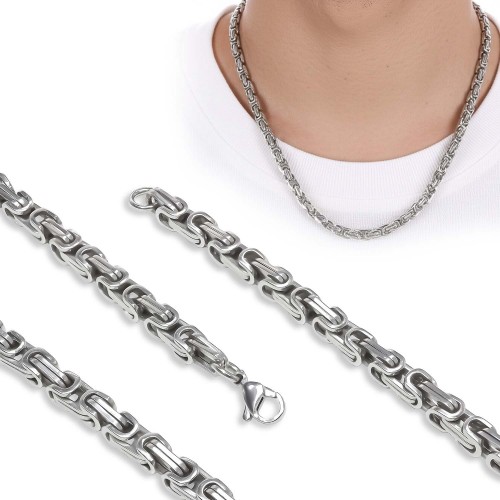 Men's Steel Necklace 13254