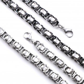 Kral Erkek Çelik Kolye Xl