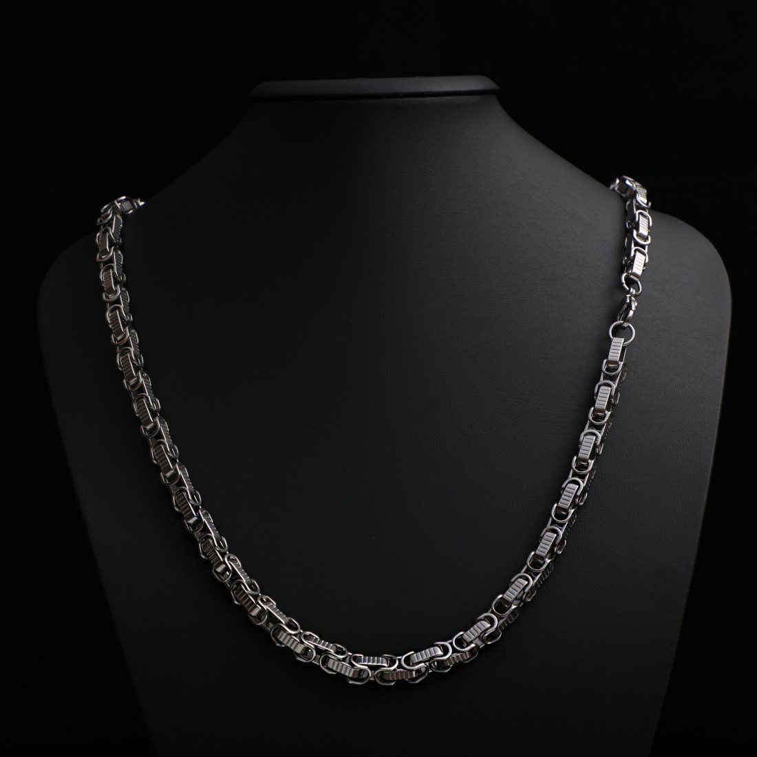 Toptan Kral Zincir Erkek Çelik Kolye Modeli Fiyatları