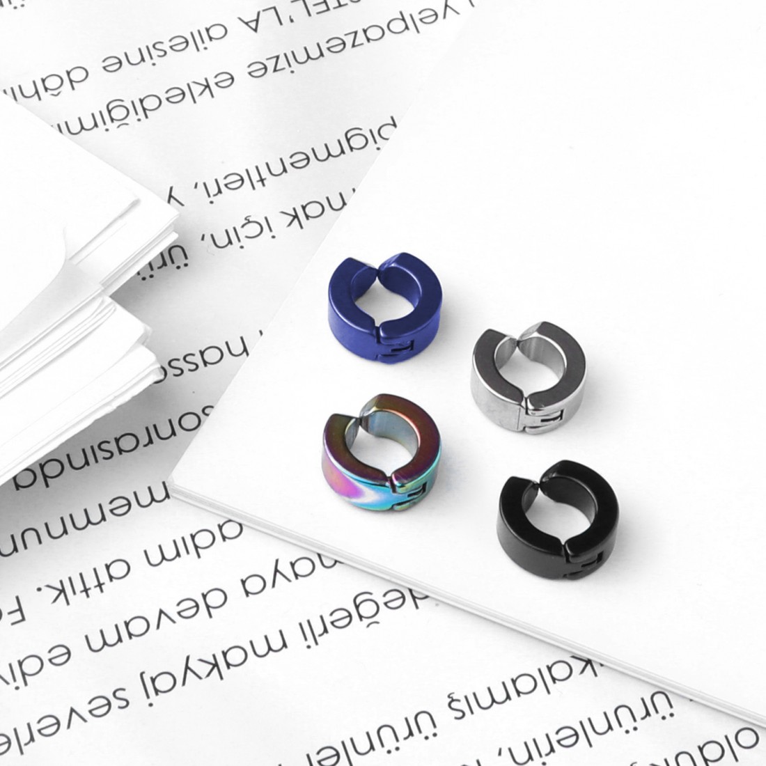 Toptan Küçük Boy Sıkıştırma Çelik Halka Küpe Fiyatları