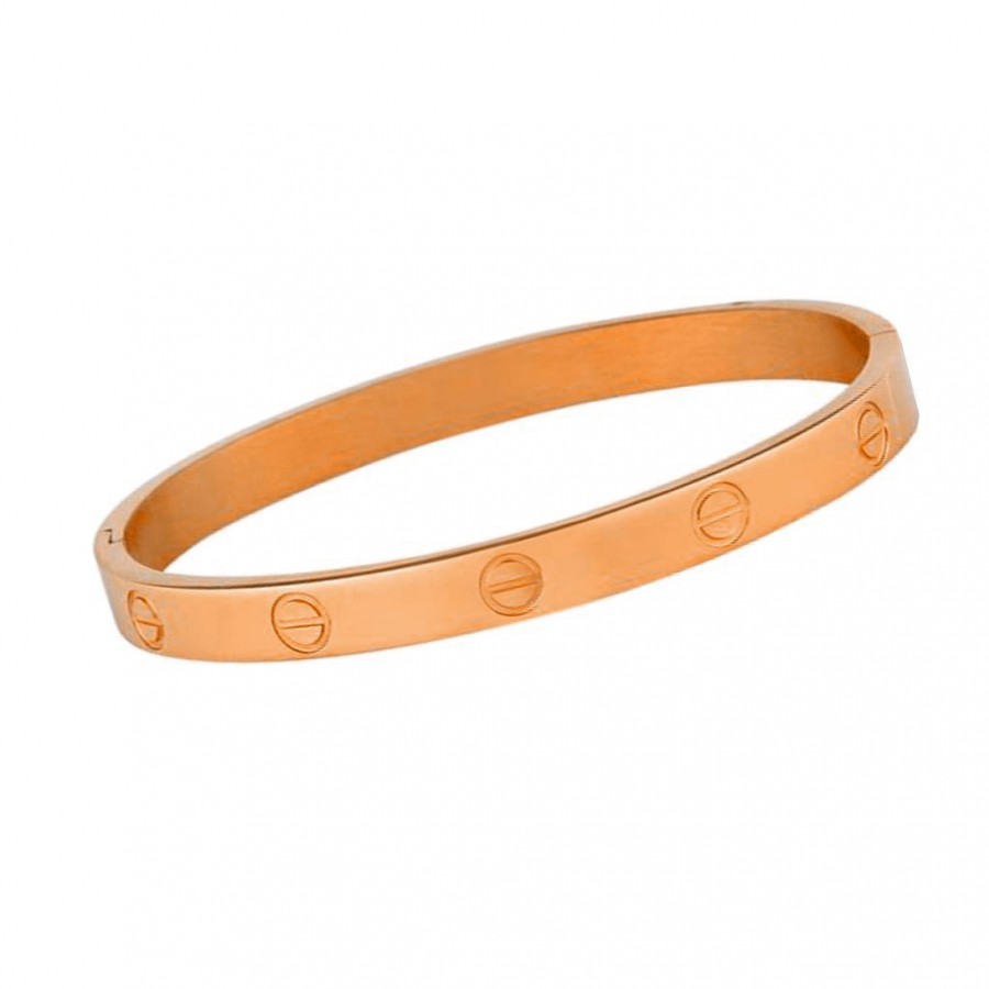 Toptan Küçük Boy Taşsız Unisex Kelepçe Çelik Bileklik 4 Renk Fiyatları