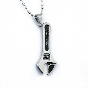 Kurbağacık Anahtar Çelik Kolye Ucu