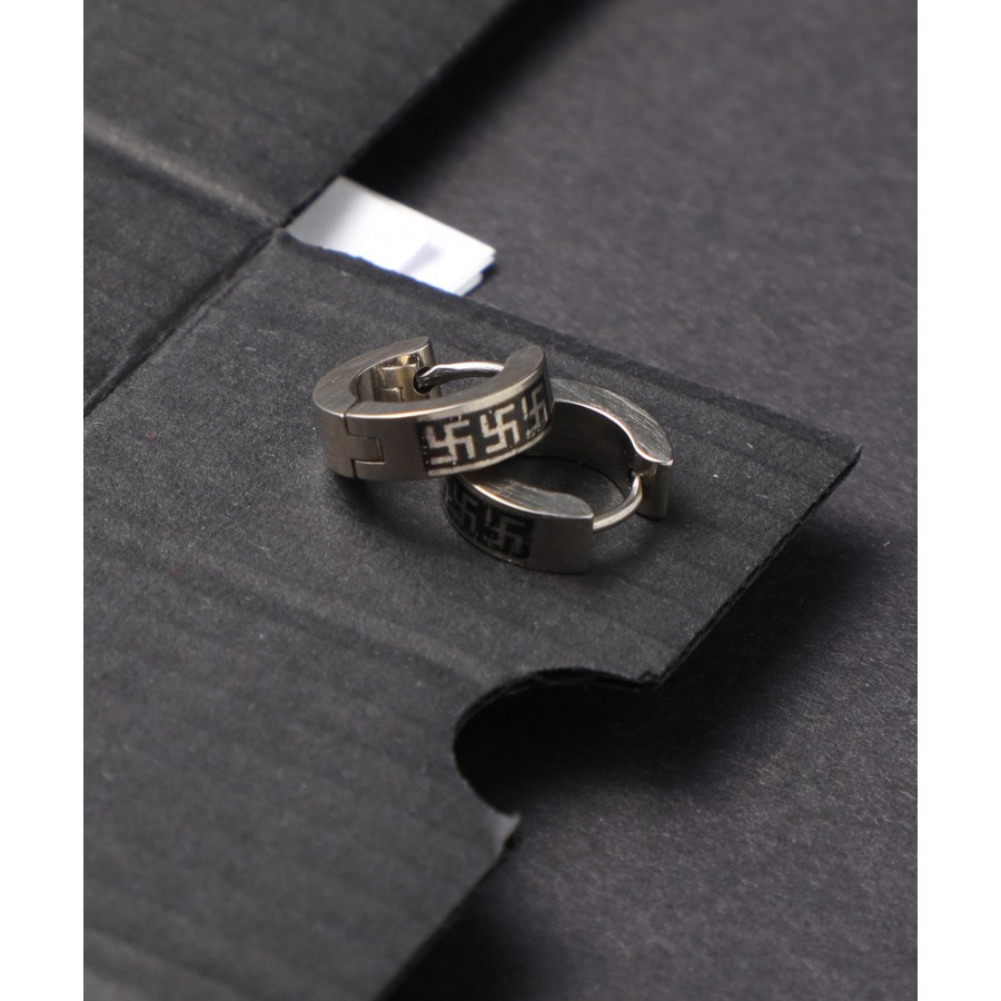 Toptan Kuru Kafa Desenli Halka Çelik Küpe Fiyatları