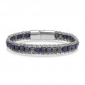 Men's Natural Stone Steel Bracelet 14042
