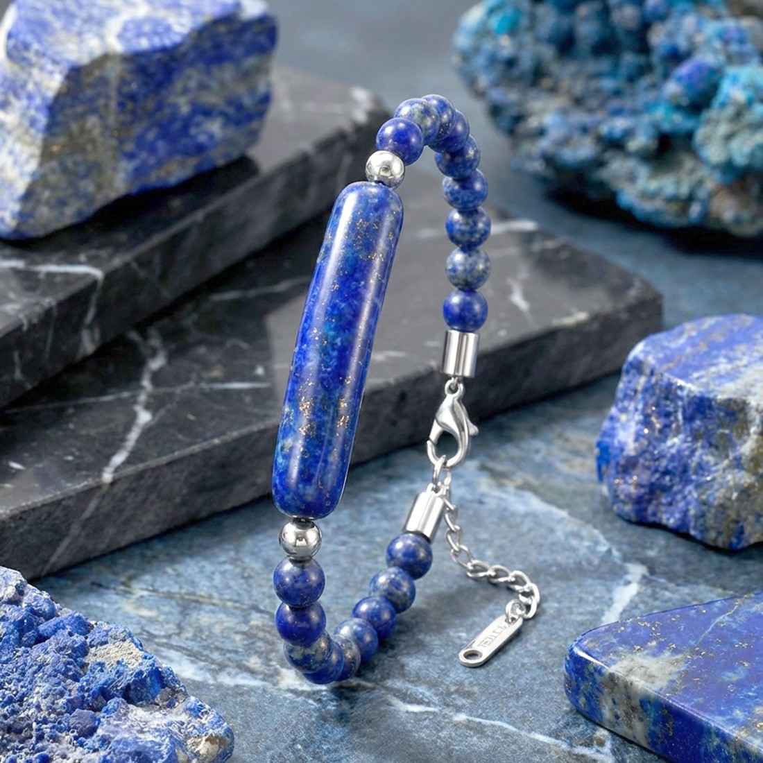 Lapis Doğraltaş Çelik Halat Ve Çelik Klipsli Bileklik