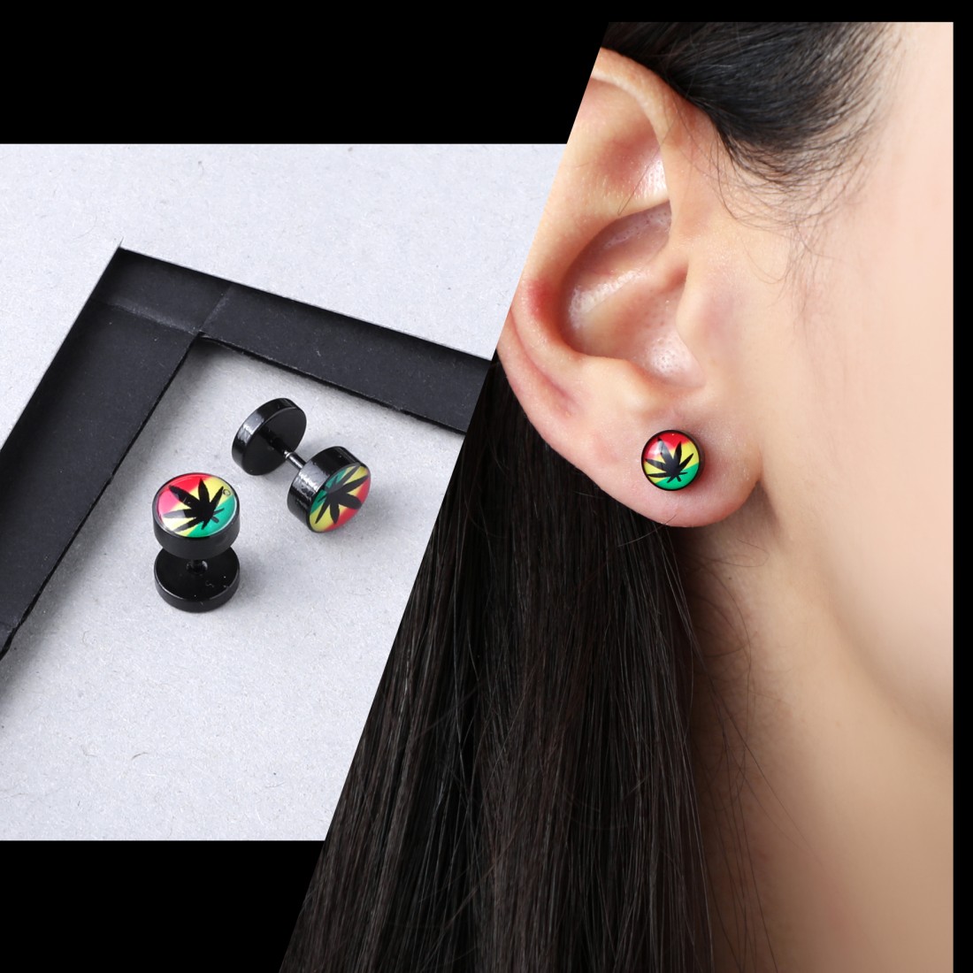 Toptan Marijuana Silindir Küpe Fiyatları