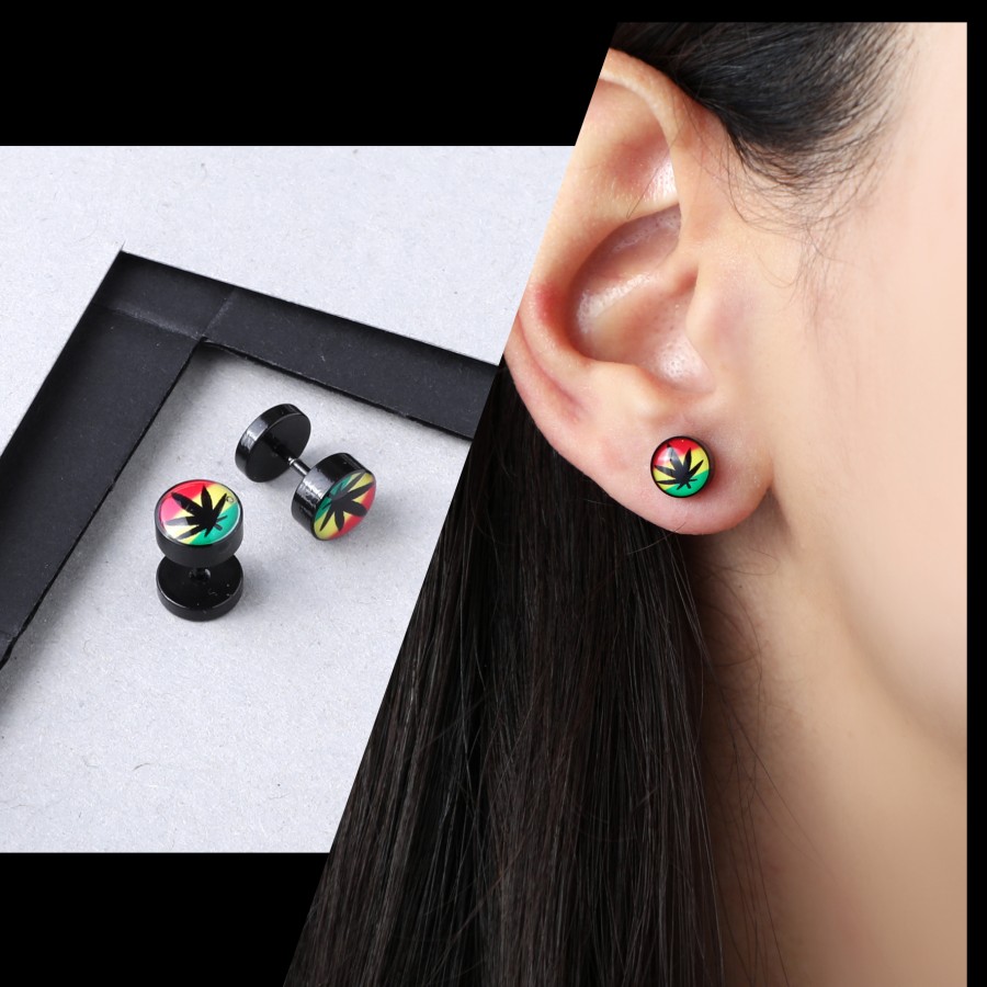 Toptan Marijuana Silindir Küpe Fiyatları