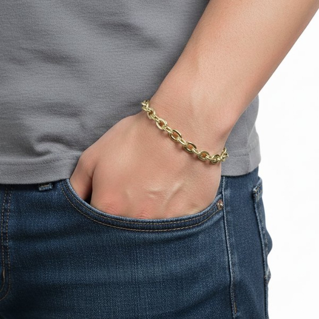 Men's Full Steel Bracelet 13948