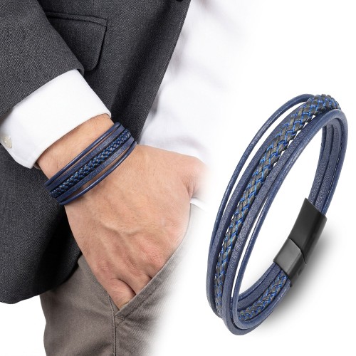 Men's Leather Bracelet 13980