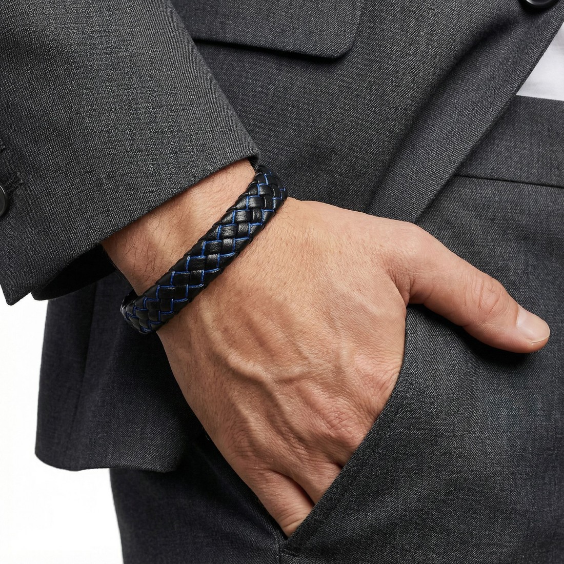 Erkek Çoklu Deri Bileklik