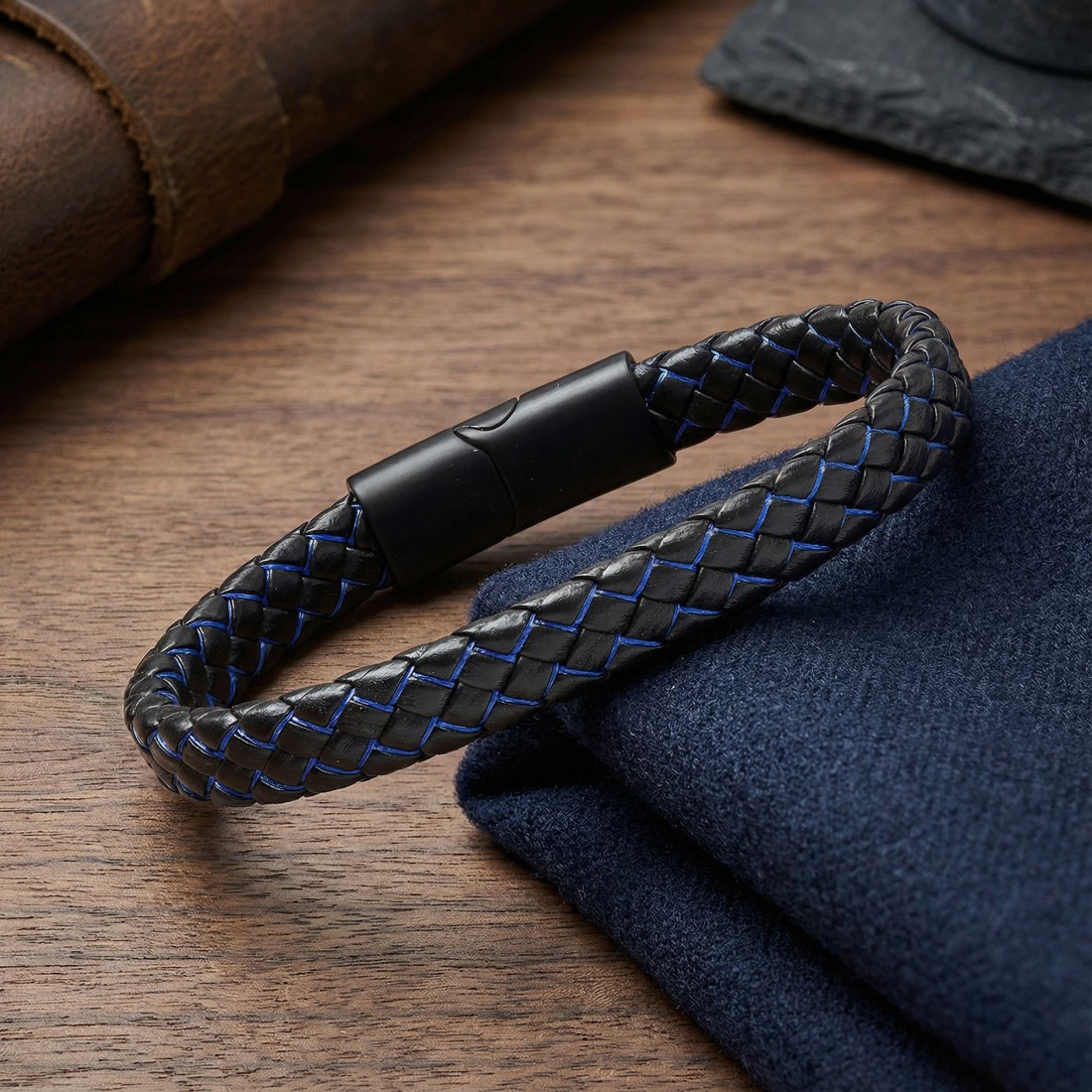 Erkek Çoklu Deri Bileklik