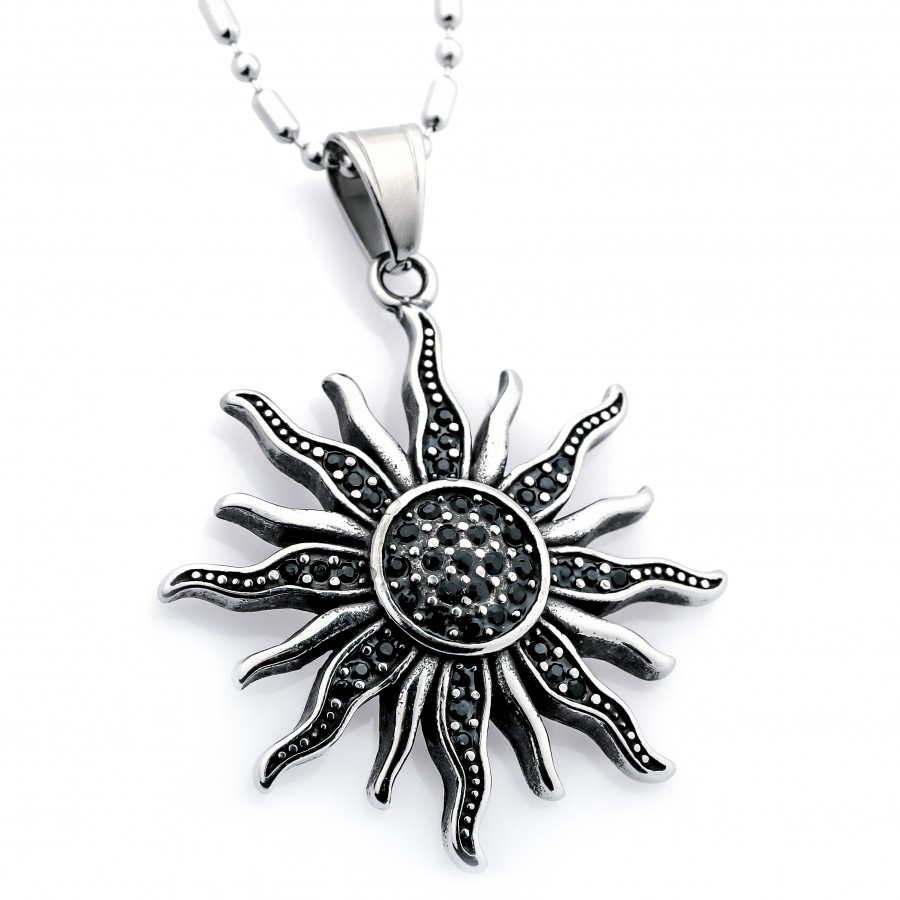 Toptan Maya Güneşi Çelik Kolye Ucu Fiyatları