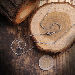 Unisex Steel Necklace 4673