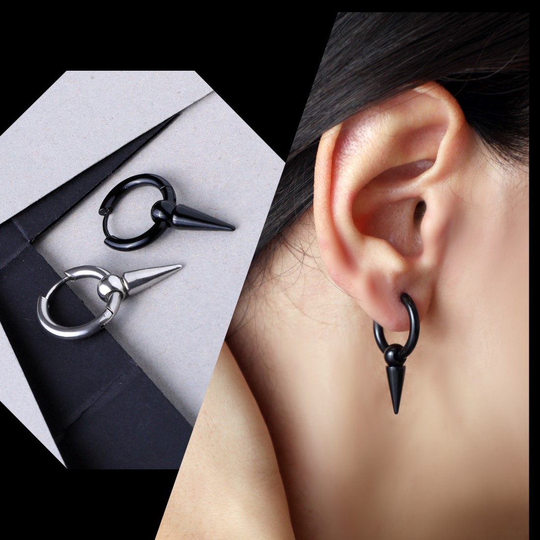 Toptan Mızrak Uçlu Çelik Küpe Fiyatları