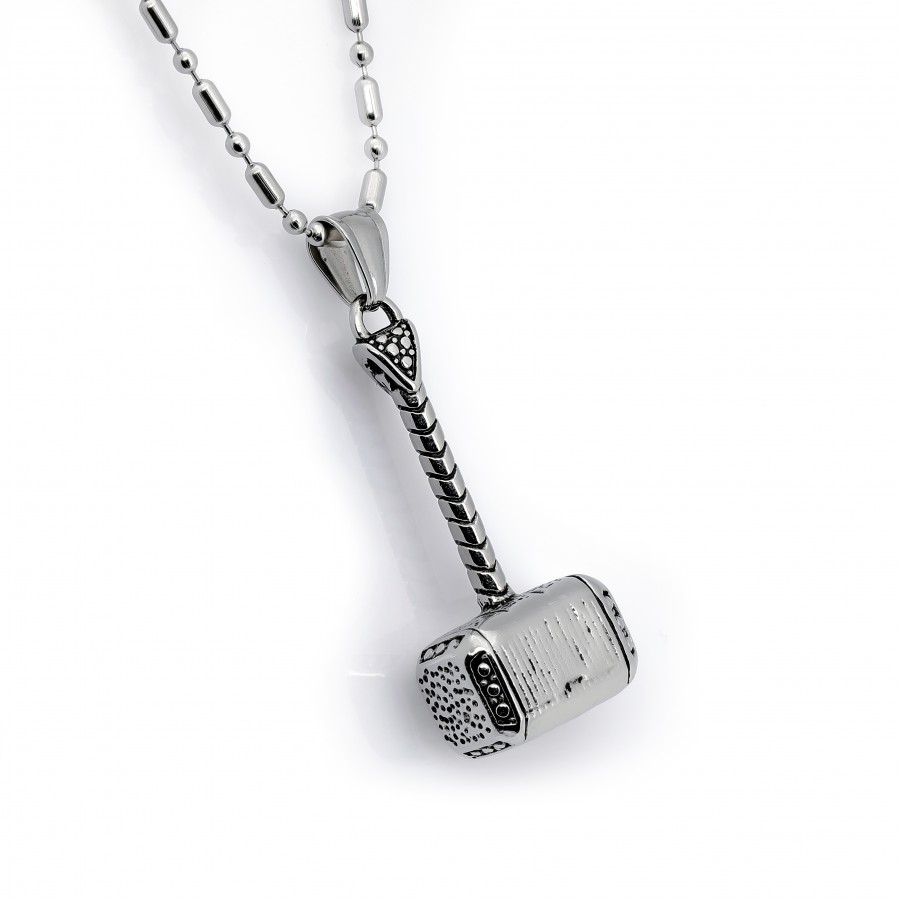 Toptan Mjolnir Thor Çekici Çelik Kolye Ucu Fiyatları