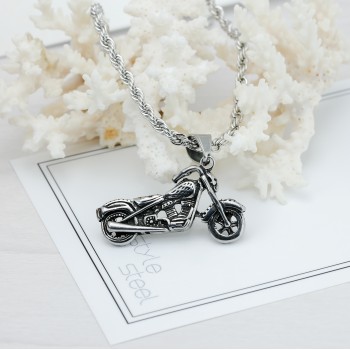 Motosiklet Çelik Kolye Ucu