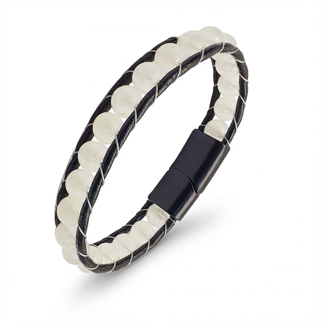 Toptan Neon Fosforlu Deri Çelik Bilelklik Fiyatları