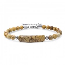 Wood Jasper Stone Bracelet – Wholesale
