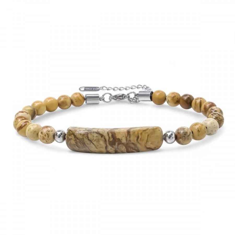 Odun Jasper Taşı Bileklik – Toptan Satış