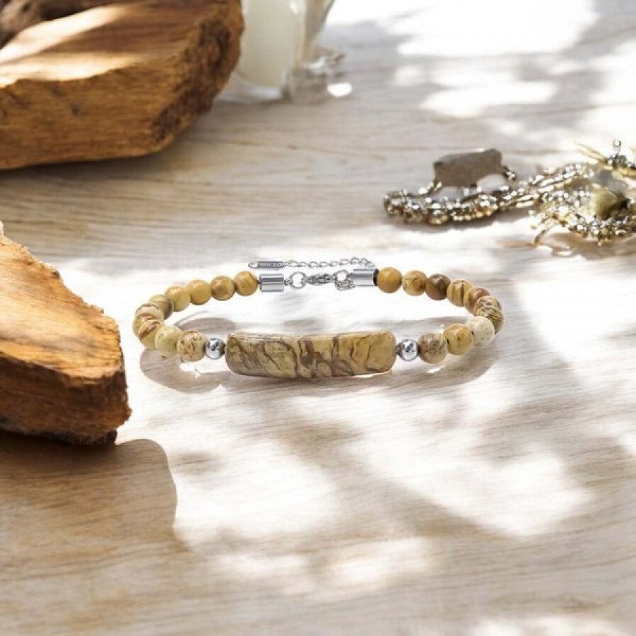 Odun Jasper Taşı Bileklik – Toptan Satış