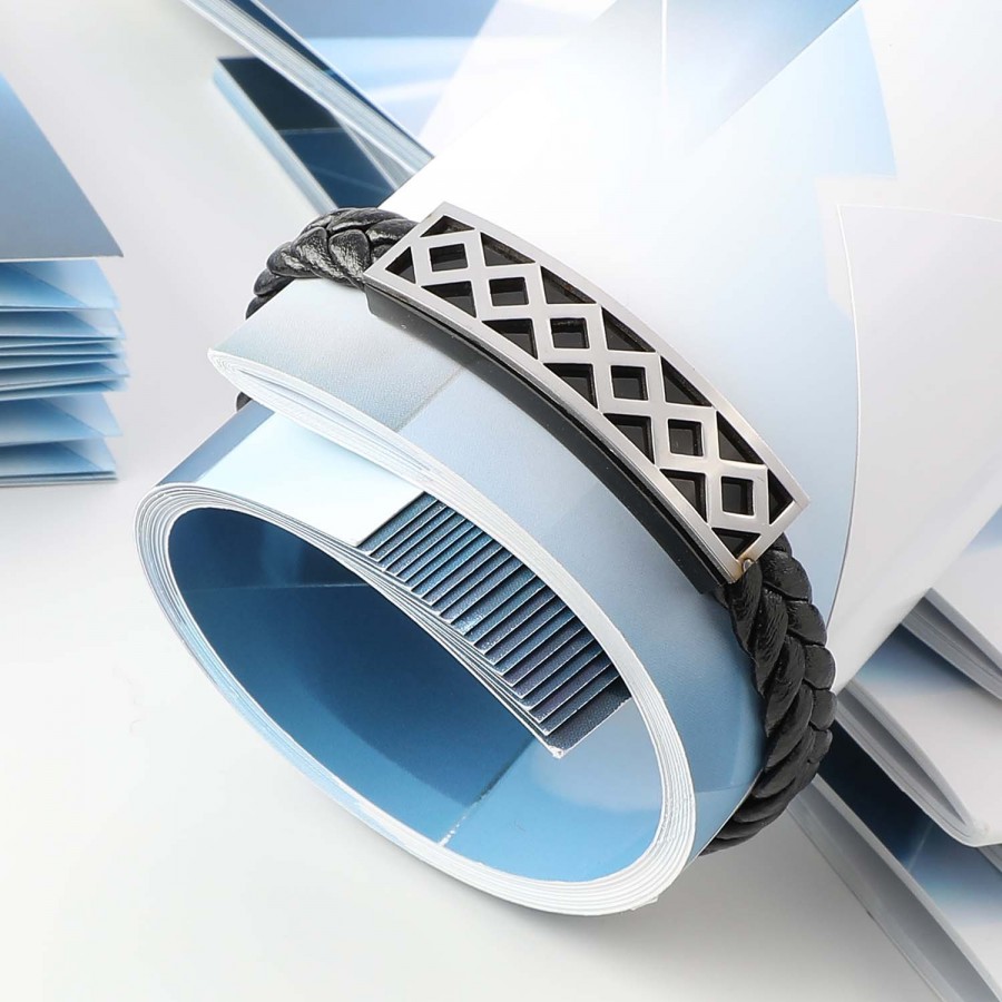 Toptan Örgü Kordonlu Çelik Bileklik Fiyatları