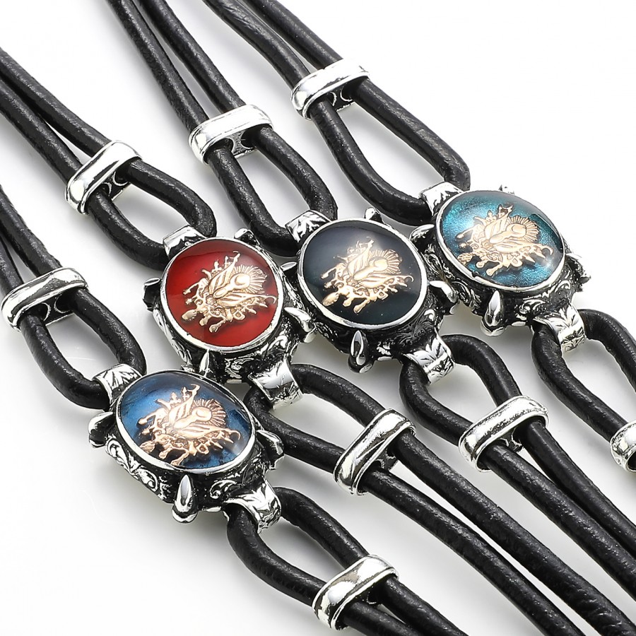 Leather Bracelet 6157