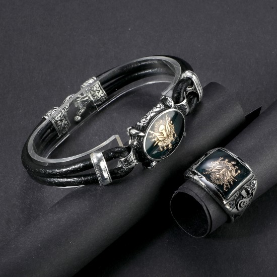 Leather Bracelet 6220