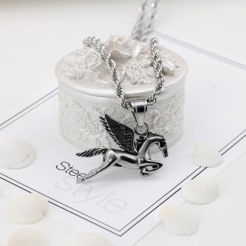 Pegasus Çelik Kolye Ucu