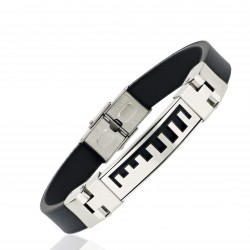 Piano Tuşları Çelik Bileklik