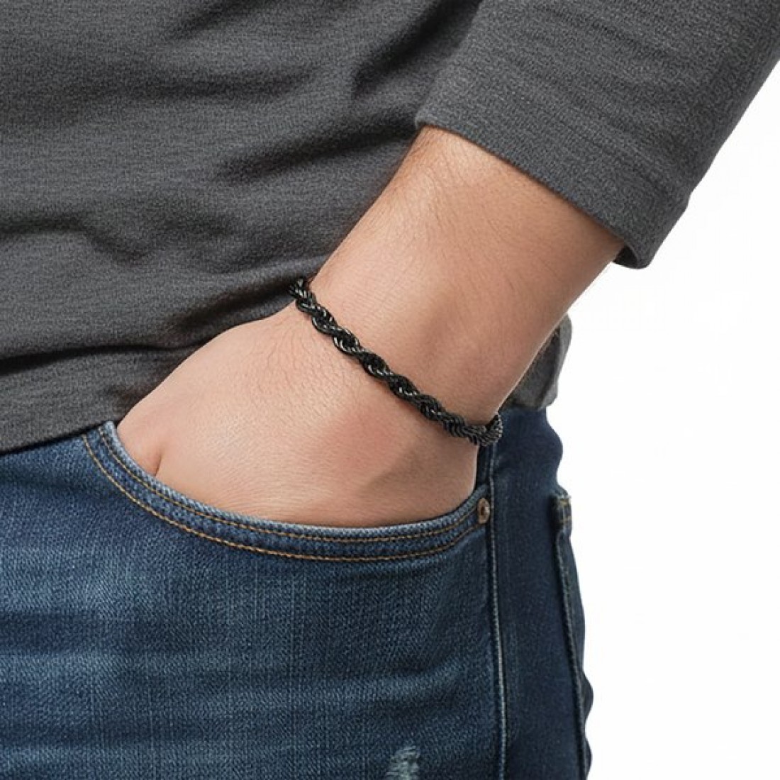 Men's Full Steel Bracelet 13940