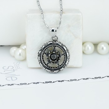 Runik İskandinav Çelik Kolye Ucu