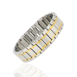 Saat Kordonlu Erkek Çelik Bileklik