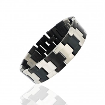 Saat Kordonlu Erkek Çelik Bileklik