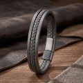 Men's Leather Bracelet 14113
