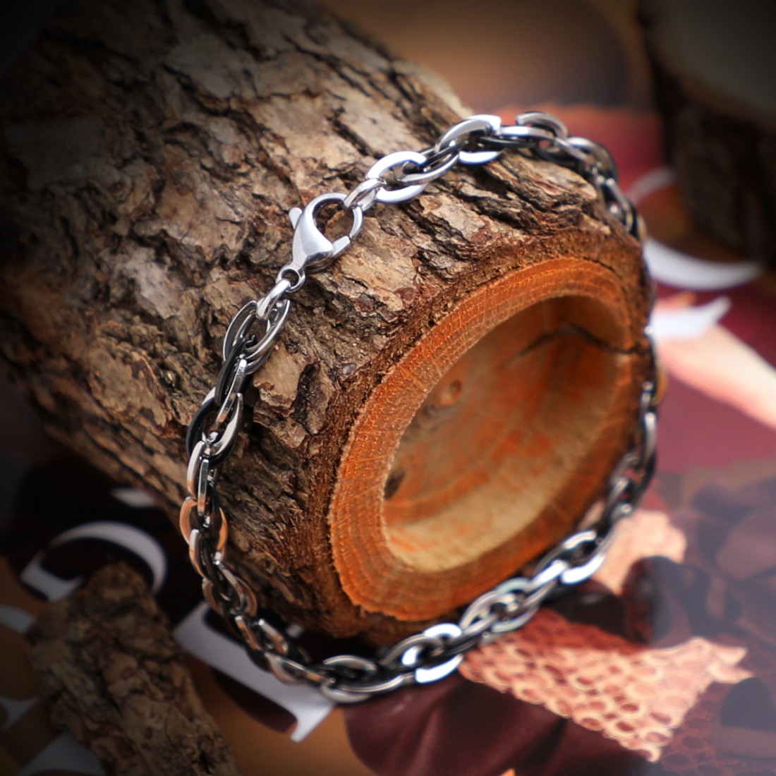 Toptan Sarmaşık Çelik Zincir Bileklik Fiyatları