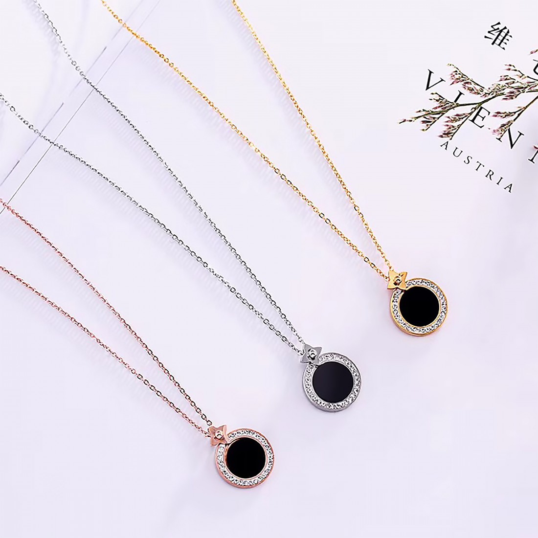 Toptan Sedef Modeli Bayan Çelik Kolye Fiyatları