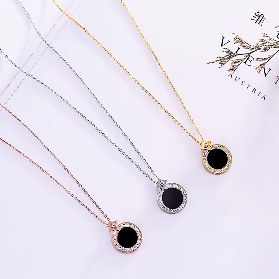 Toptan Sedef Modeli Bayan Çelik Kolye Fiyatları