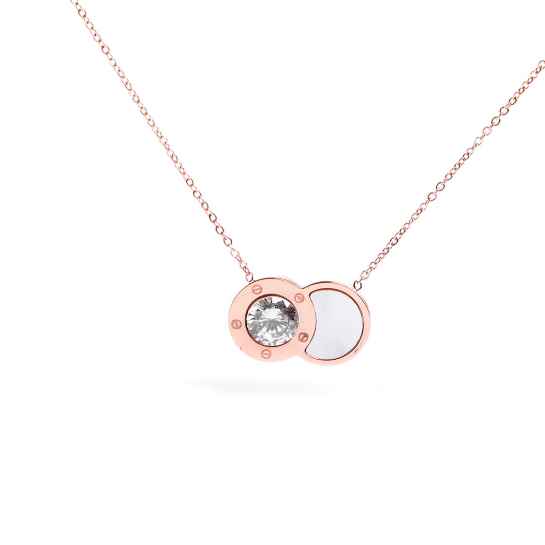 Toptan Sedef Ve Tektaş Bayan Çelik Kolye Fiyatları