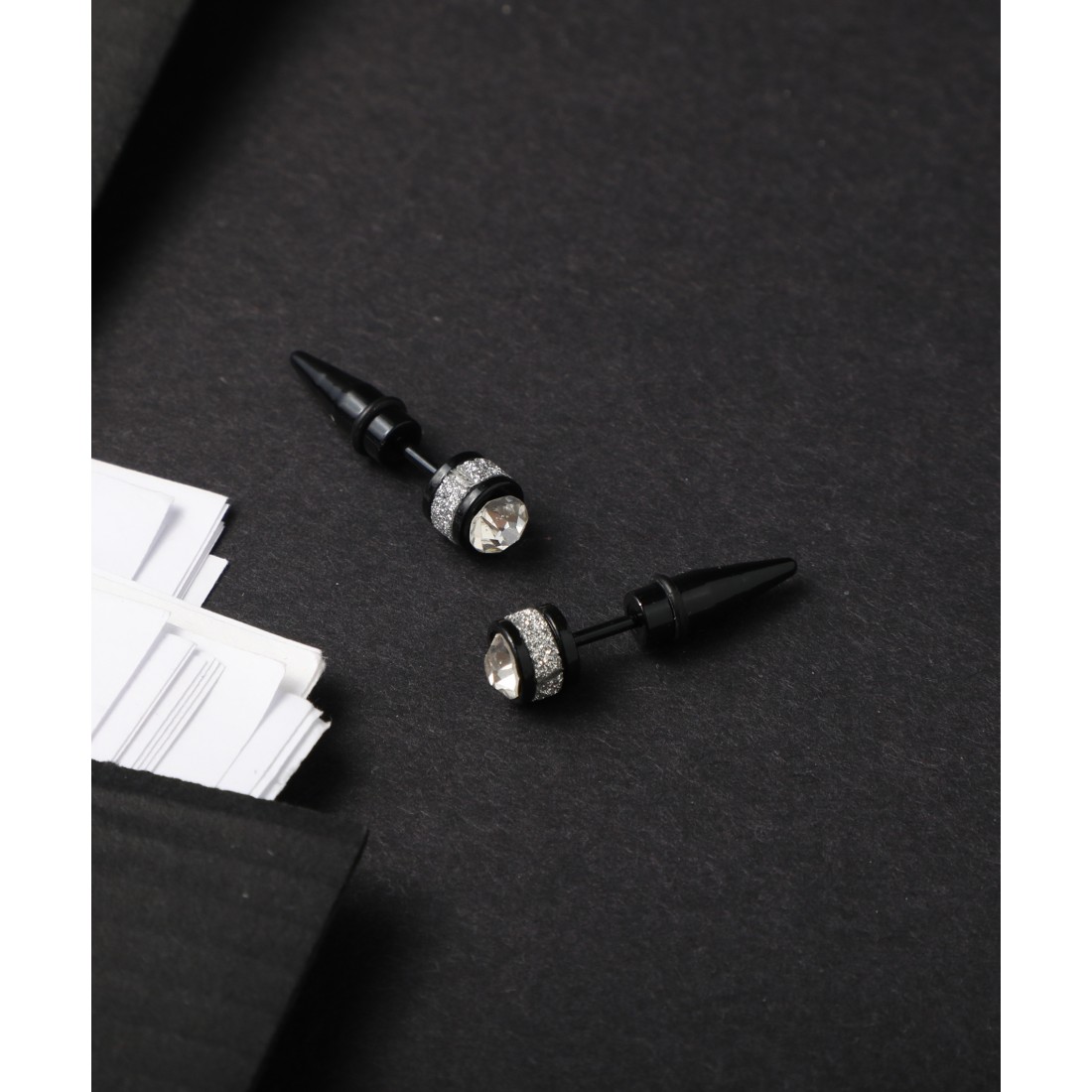 Toptan Simli Tek Taş Sivri Küpe Fiyatları