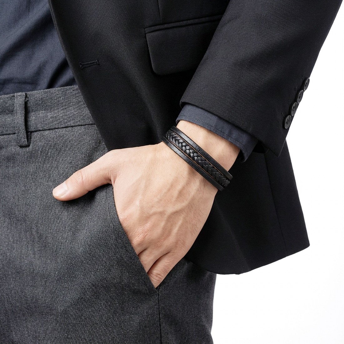 سوار جلدي للرجال 13831