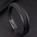 Men's Leather Bracelet 13831