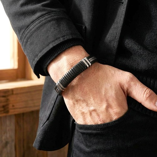 Men's Steel Bracelet 13837