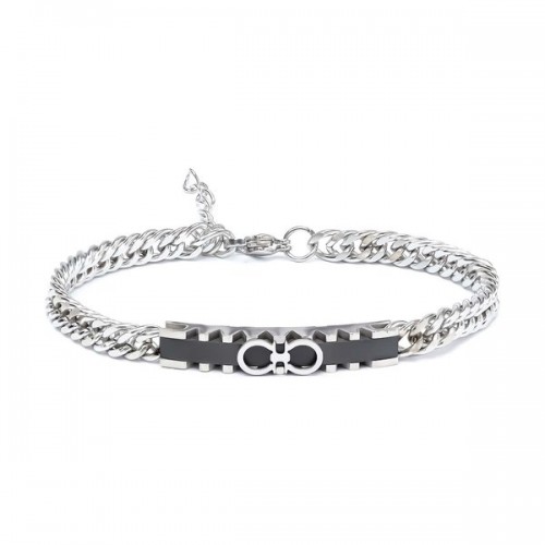Sonsuzluk Motifli Çelik Bileklik