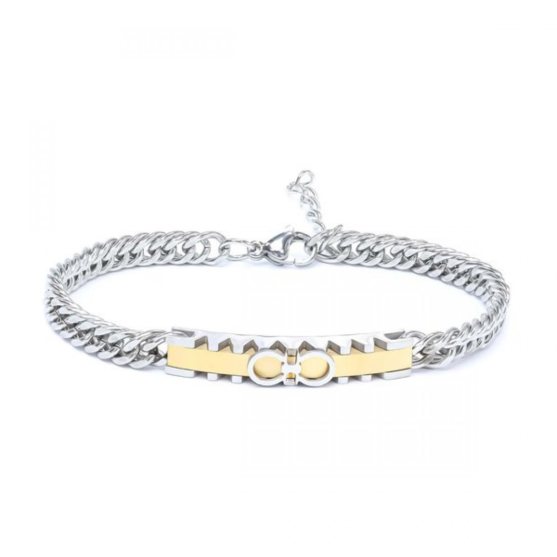 Sonsuzluk Motifli Çelik Bileklik