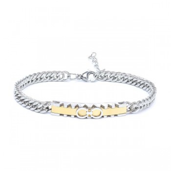 سوار فولاذي كامل للرجال 13299