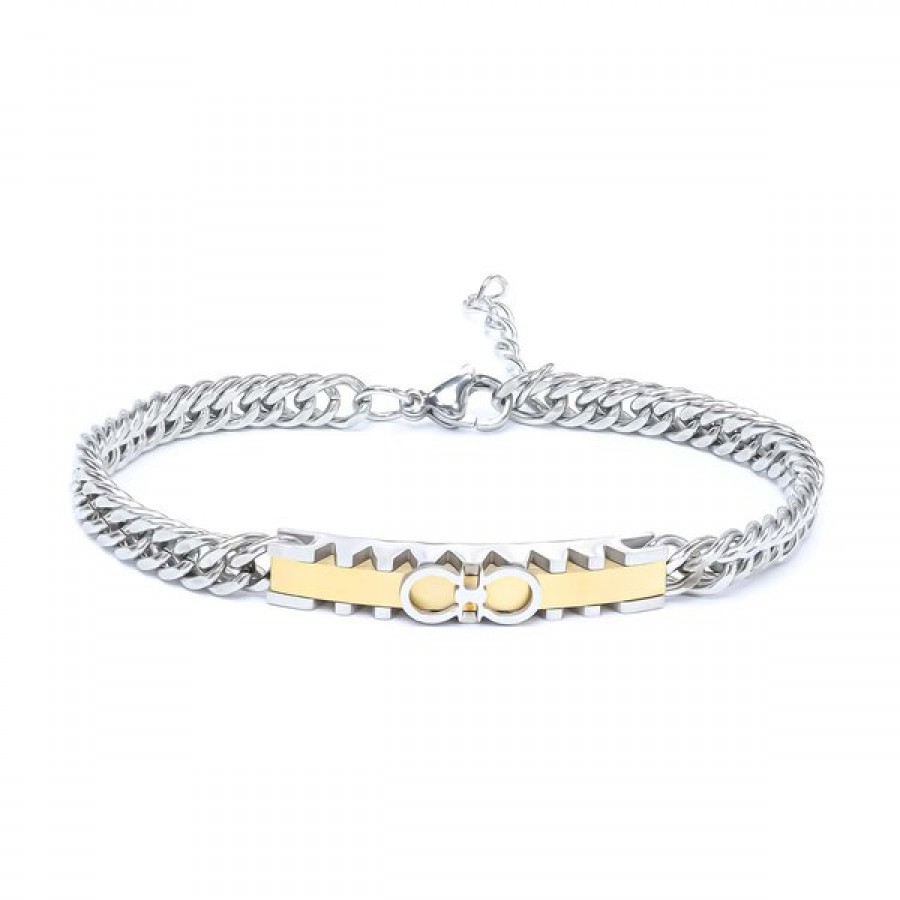 Sonsuzluk Motifli Çelik Bileklik